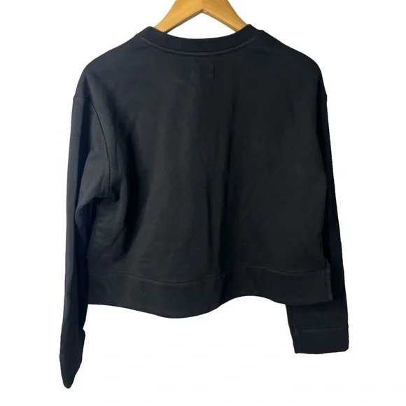 Grey Lab Merci Embellished Sweatshirt Black Size XS Crewneck - Picture 3 of 6